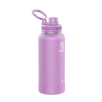 Takeya 32oz Actives Water Bottle With Spout Lid-Takeya-Diamondback Branding