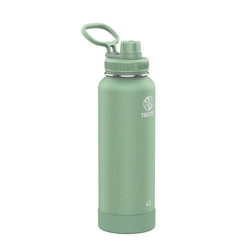 Takeya 40oz Actives Water Bottle With Spout Lid-Takeya-Diamondback Branding